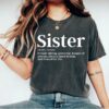 funny sister shirt for birthday gift best friend tee unique sister gift bff t shirt perfect for sisters and friends sxmsl