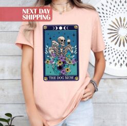 funny skeleton dog mom shirt for dog lovers new dog mom gift cute mama t shirt unique gift for dog moms r17go