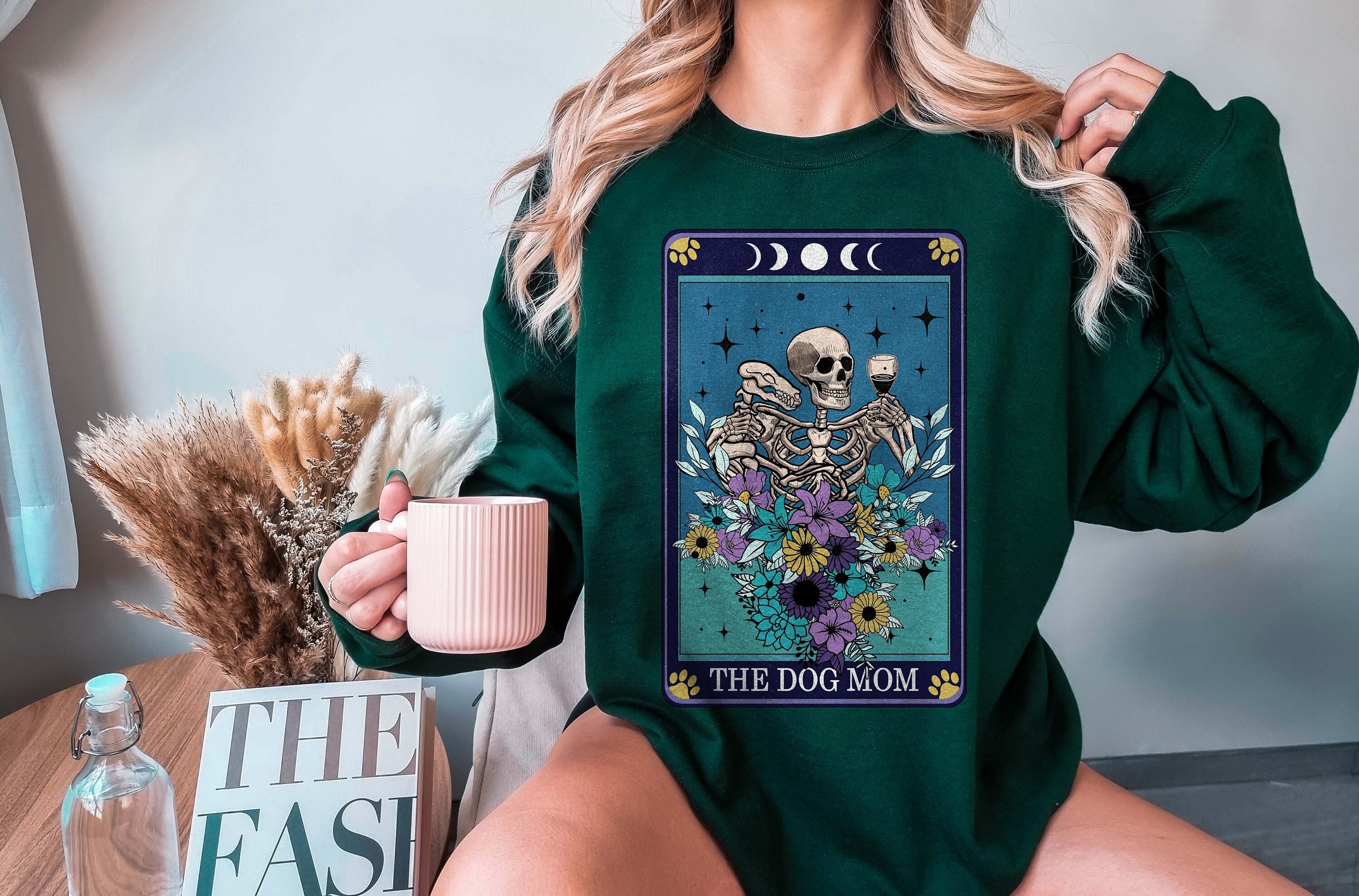 funny skeleton dog mom sweatshirt for new dog moms gifts for dog lovers unique dog mom shirt ymrme scaled