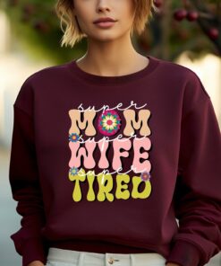 funny super mom life shirt for tired moms best mom ever tee perfect mothers day gift personalized mom shirt eltmn