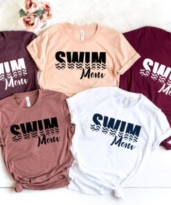 funny swim mom shirt cute mom life t shirt best sports mom shirt for mothers day gifts 2wpmv