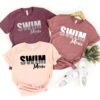 funny swim mom t shirt for women cute mom life tees best mom shirts for family activities and summer fun zfhnn scaled