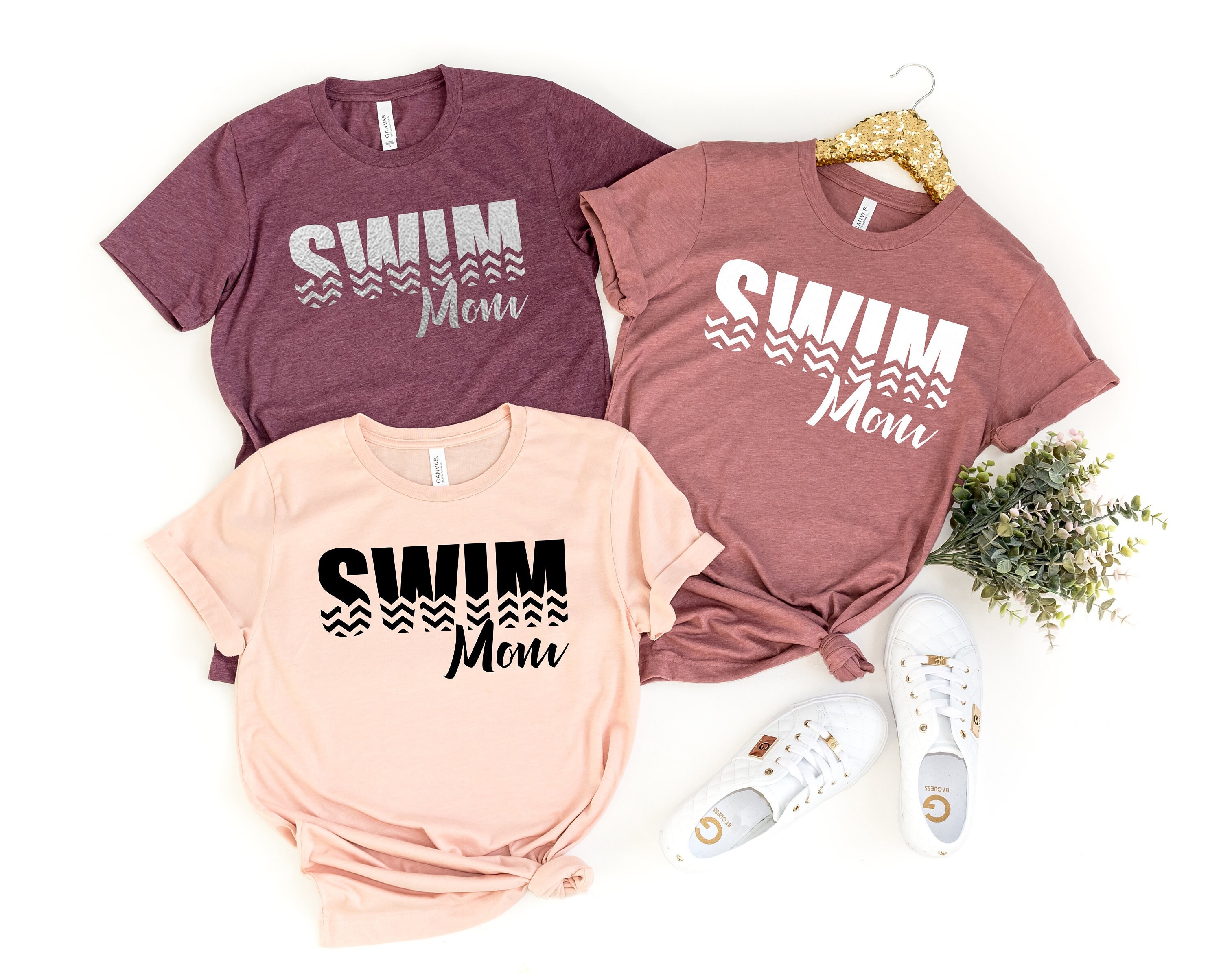 funny swim mom t shirt for women cute mom life tees best mom shirts for family activities and summer fun zfhnn scaled