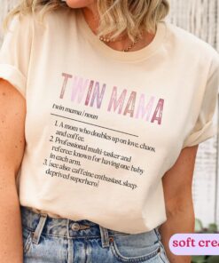 funny twin mama definition shirt for moms of twins perfect for mothers day twin reveal t shirt unique gift idea c2hvn