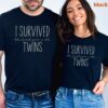 funny twin mom shirt i survived first year with twins matching family t shirts twin mama tee for twin birthdays 44v6d scaled