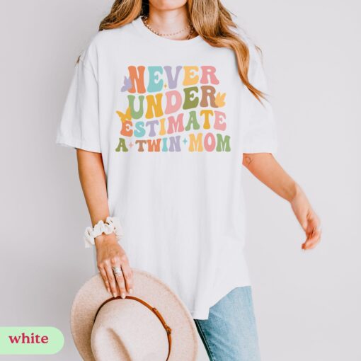 funny twin mom shirt never underestimate a twin mom tee unique gift for new twin mama family announcement gsxj2 scaled