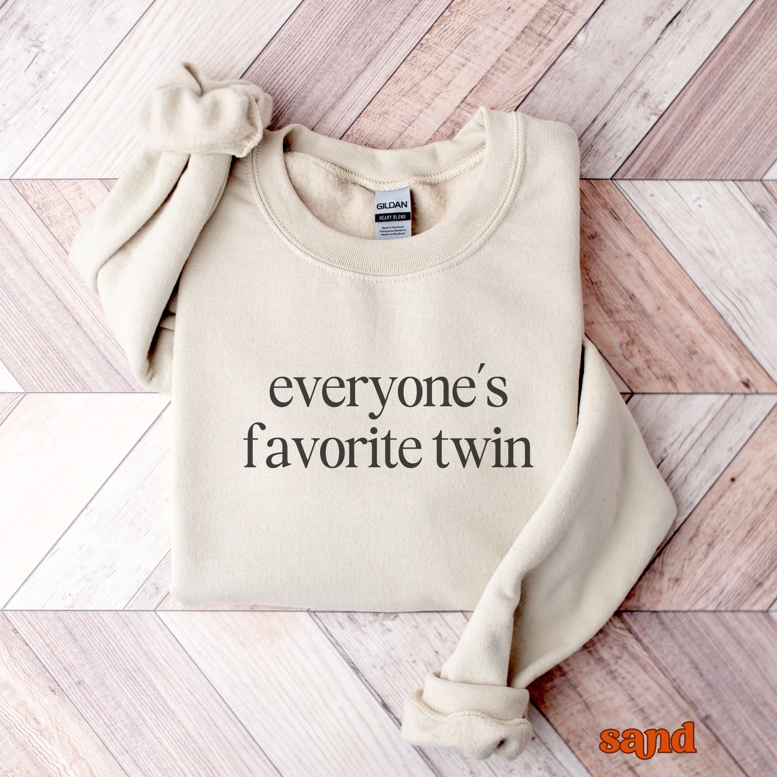 funny twin sweatshirt for adults unisex crewneck sarcastic sibling gift best twin ever shirt unique gag gift for twins attdw scaled