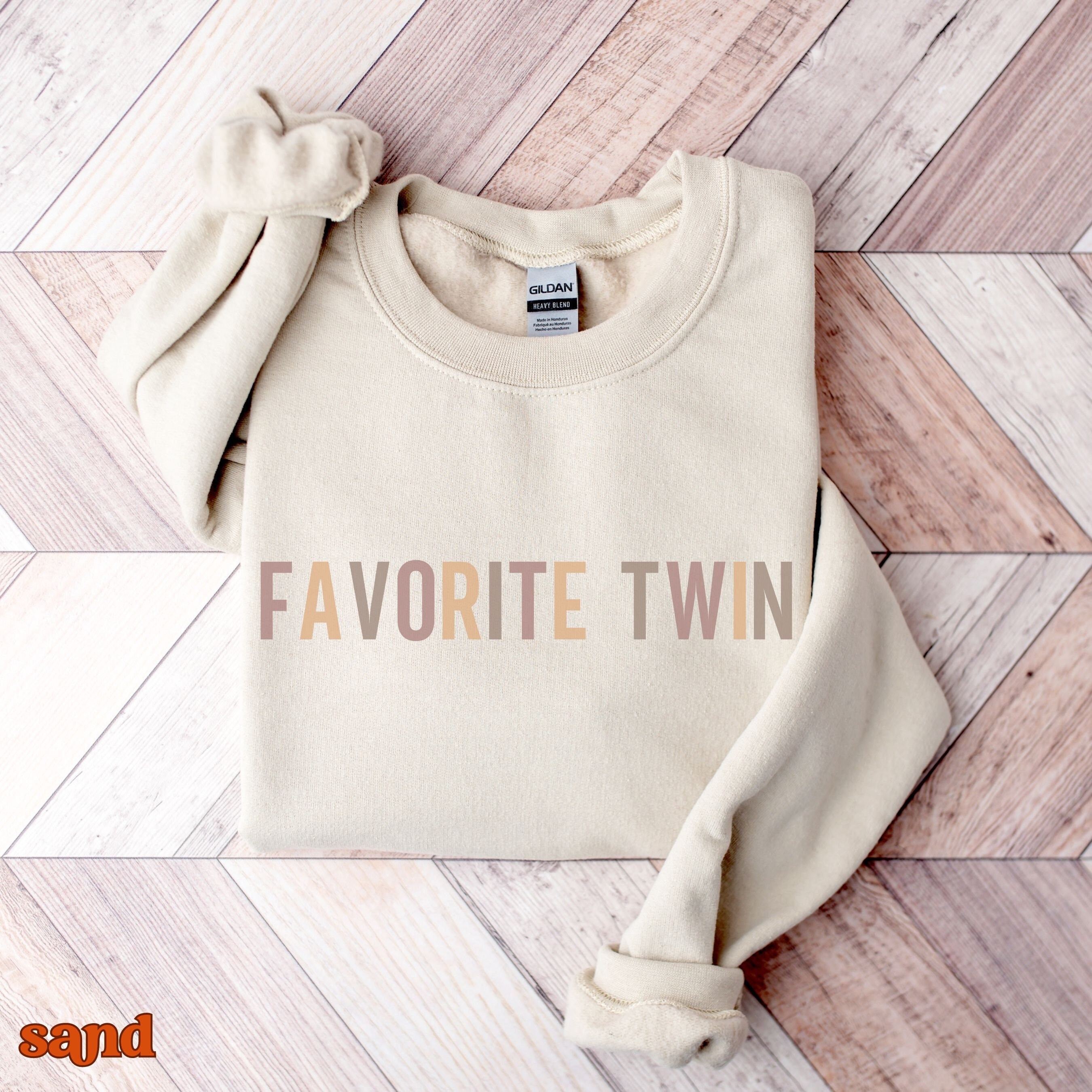 funny twin sweatshirt for siblings favorite child unisex crewneck up to 5xl sarcastic family apparel gifts eu4a9 scaled