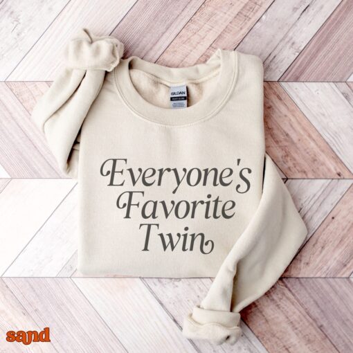 funny twin sweatshirt for siblings unisex adult crewneck sarcastic gifts for twins family apparel twzbd scaled