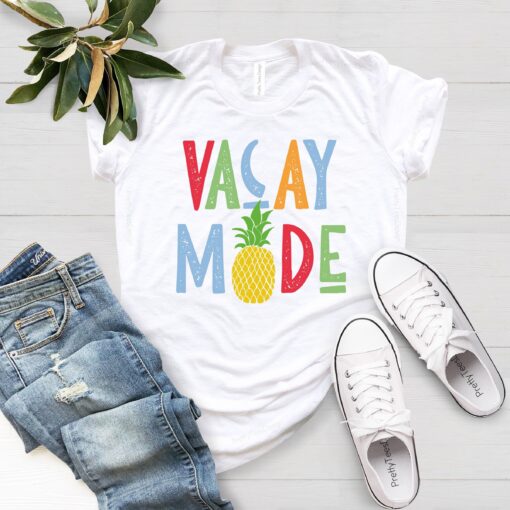funny vacation shirt for women vacay mode travel tee womens travel shirts unique traveler gift b1alz