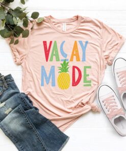 funny vacation shirt for women vacay mode travel tee womens travel shirts unique traveler gift mepjd