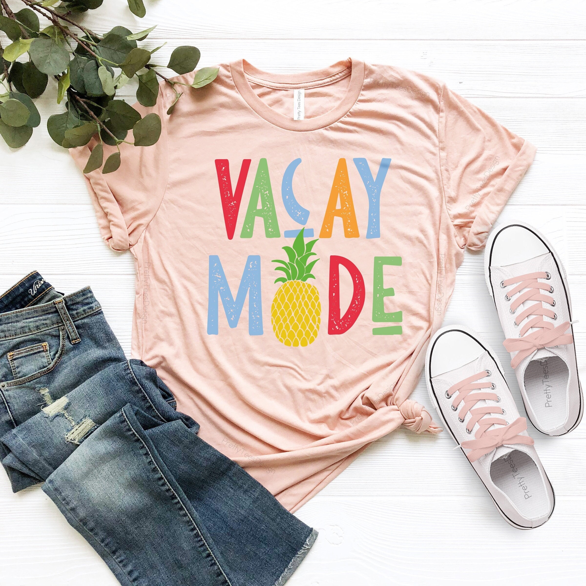 funny vacation shirt for women vacay mode travel tee womens travel shirts unique traveler gift mepjd