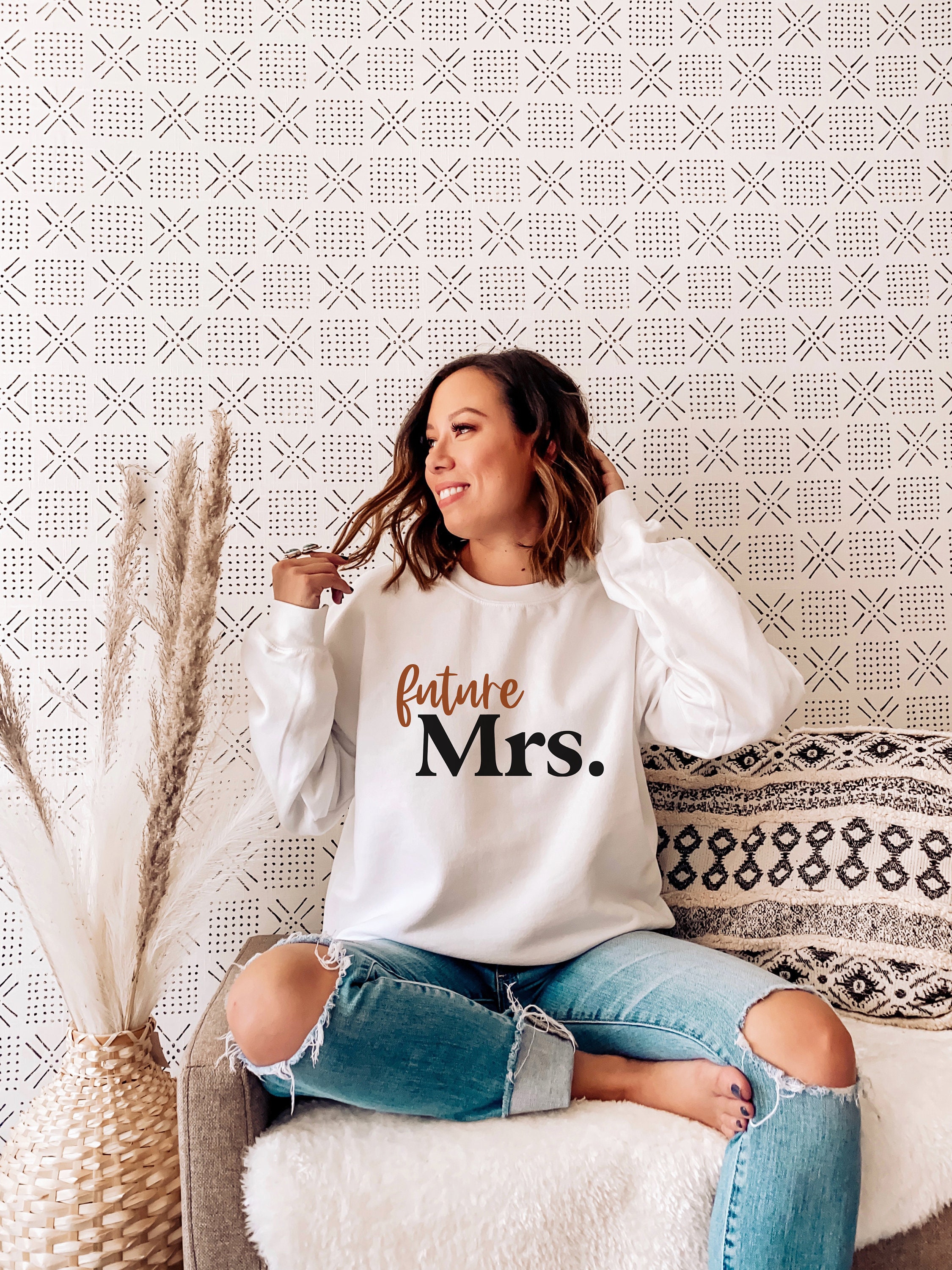 future mrs sweatshirt for bride to be engagement bachelorette party gift future wifey wedding apparel uqags scaled