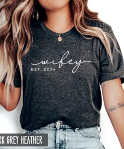 future wifey shirt bridal shower gift wifey established t shirt best gift for bride wedding celebration pdveg