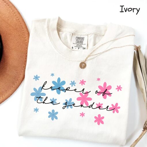 gender reveal party shirt keeper of the gender team boy team girl baby announcement t shirt a7gqd scaled