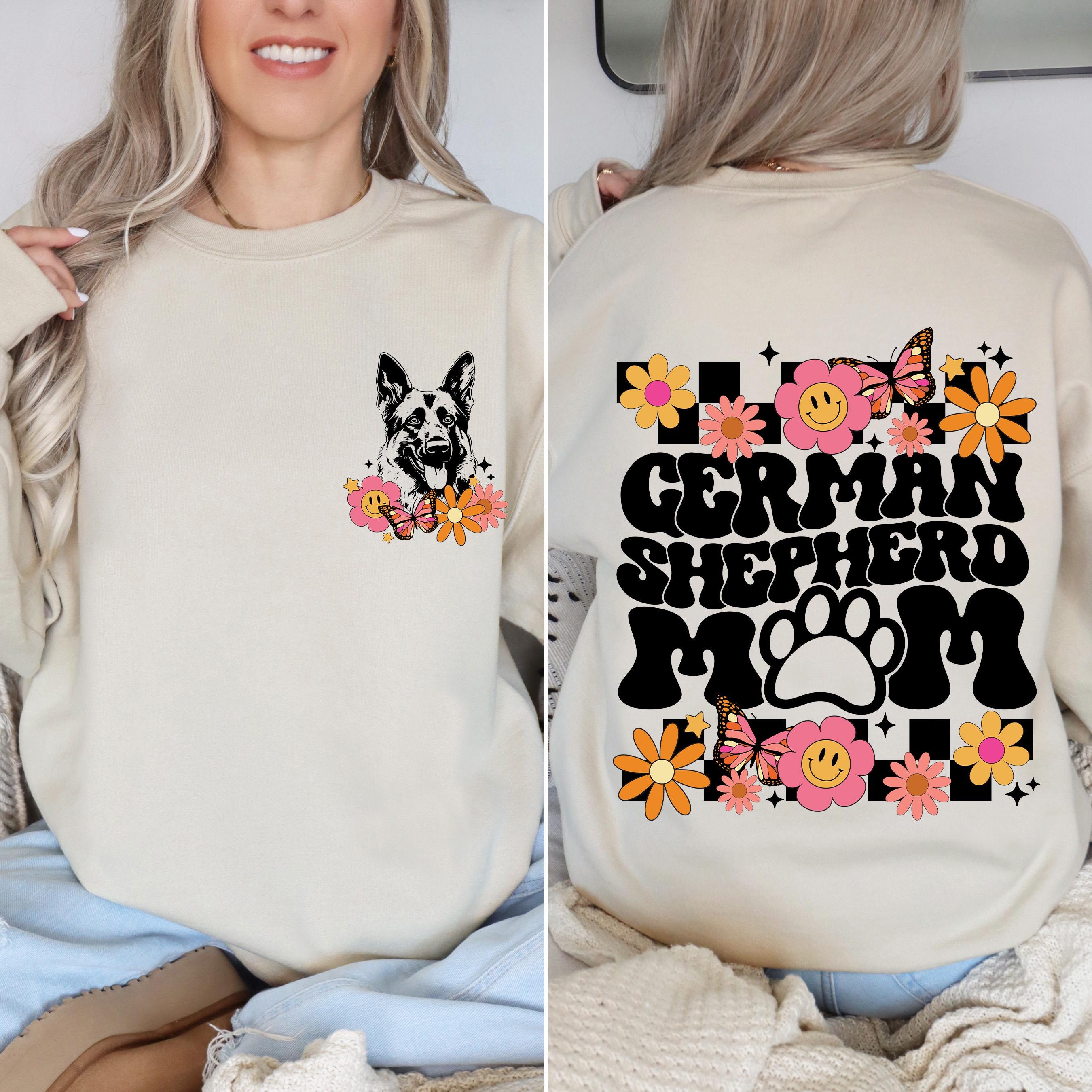 german shepherd mom shirt funny dog mama tee personalized gifts for dog moms german shepherd mama t shirt 02gjk