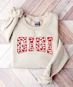 gigi red hearts sweatshirt for grandma matching t shirt cute valentines day gift for mom and grandma 5mnhy