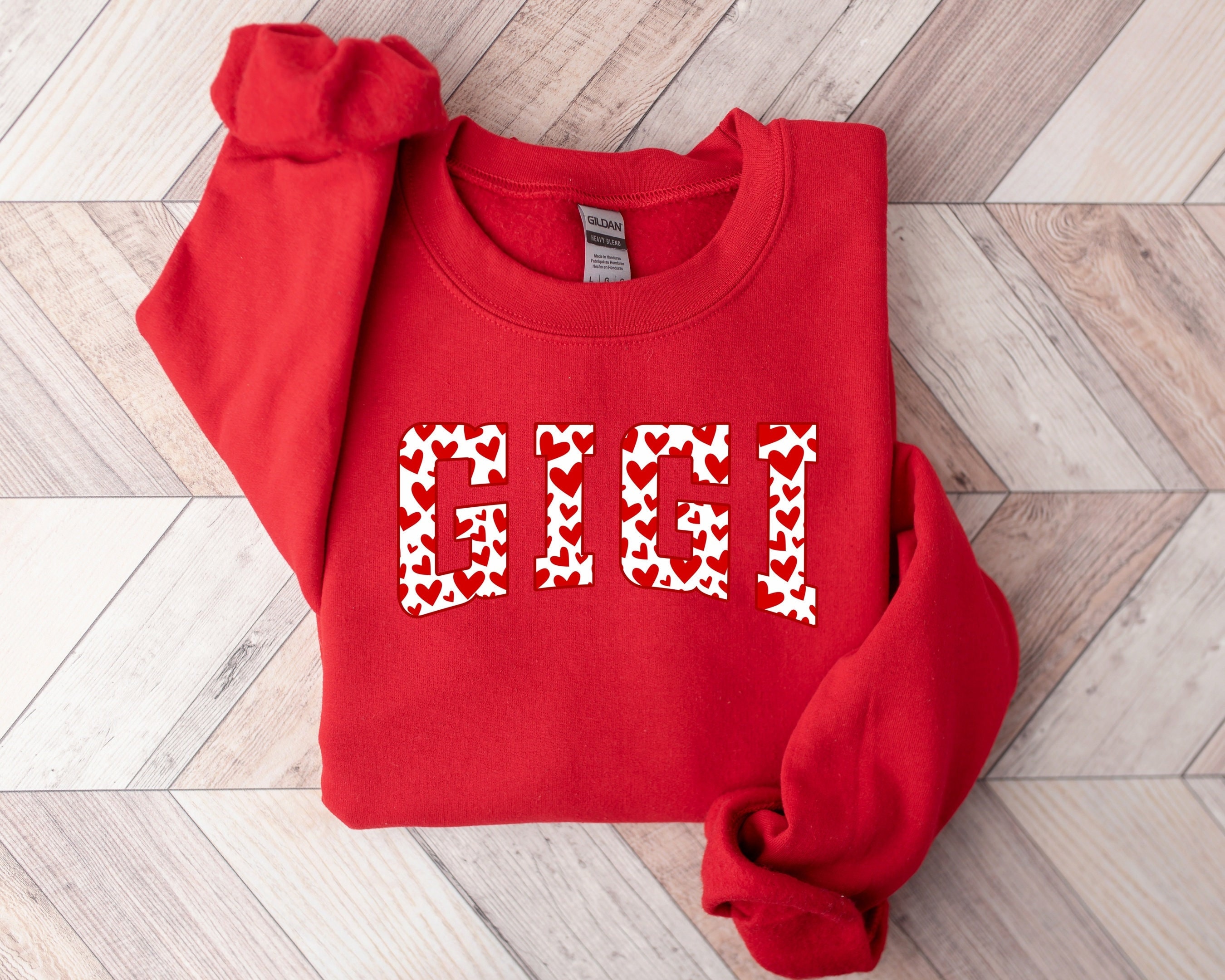 gigi red hearts sweatshirt for grandma matching t shirt cute valentines day gift for mom and grandma eijja scaled