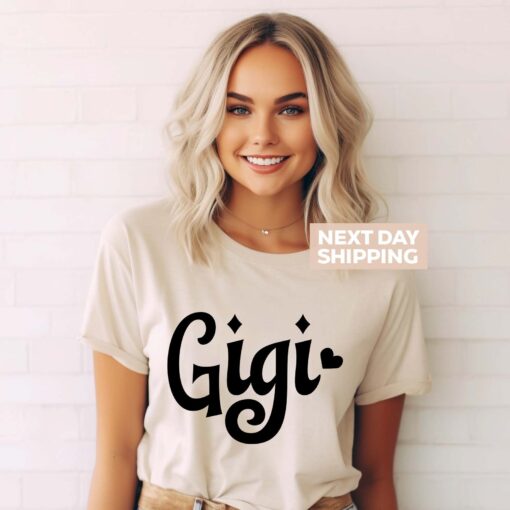 gigi shirt for grandma cute mothers day t shirt pregnancy announcement gift for grandmother unique gigi tee