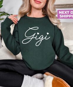 gigi sweatshirt for grandma pregnancy announcement mothers day gift cute gigi shirt unique gigi gifts for new grandmas qew80