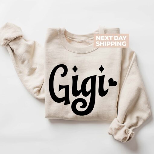 gigi sweatshirt for new grandma cute mothers day sweater great grandma gift pregnancy announcement shirt hipmg