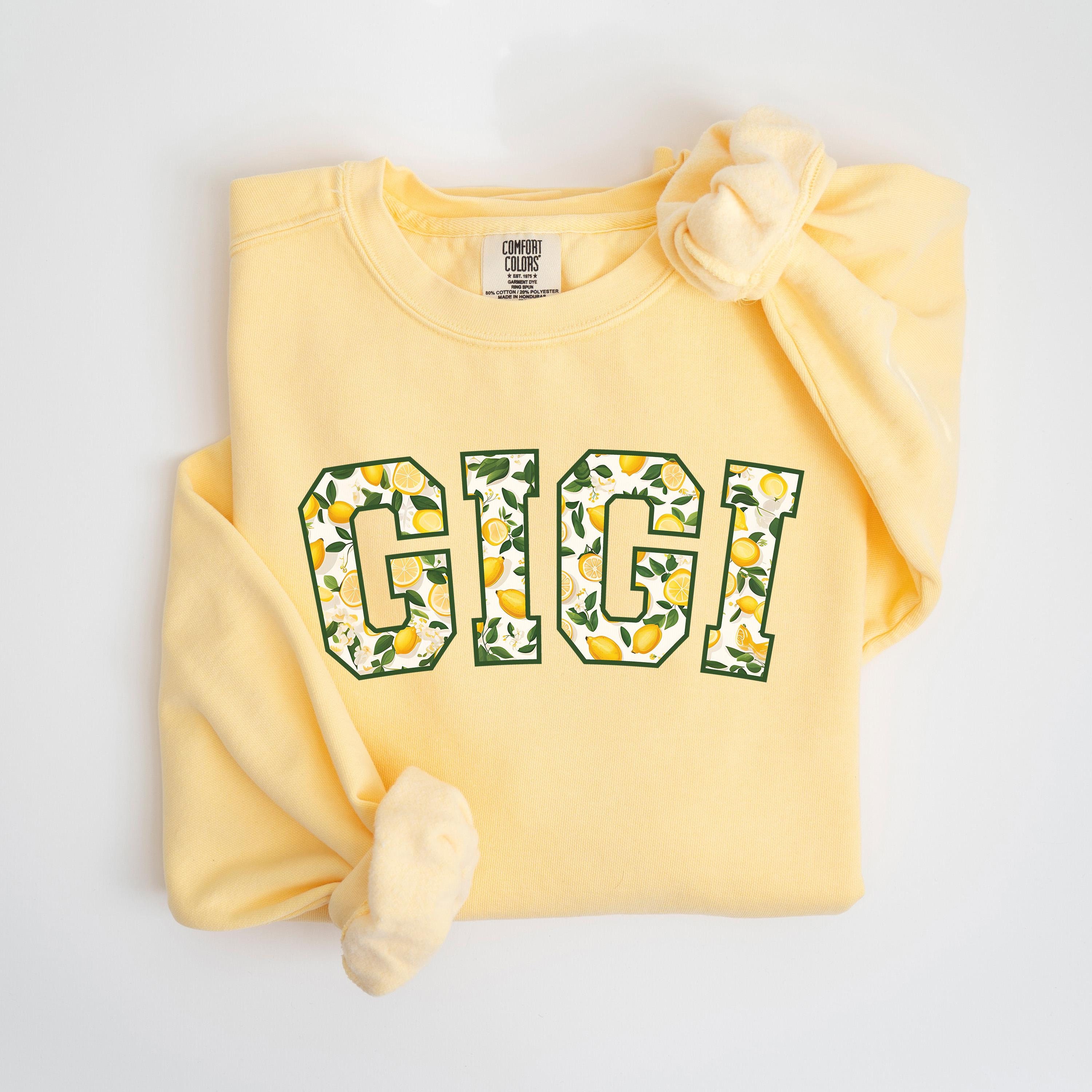 gigi sweatshirt with lemons design cute mom life shirt for mothers day best mom ever gift idea