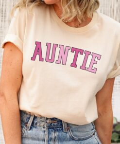 girl auntie shirt for new aunts cute pregnancy reveal tee unique aunt gifts baby announcement t shirt tzonl