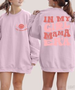 girl mama era sweatshirt for new moms unique gifts for her comfortable mom birth sweater cute girl mama apparel oslos