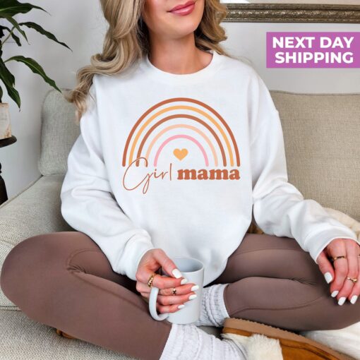 girl mama sweatshirt hoodie for mom life cute mom t shirt mothers day gift personalized birthday gift for her lmpsq scaled