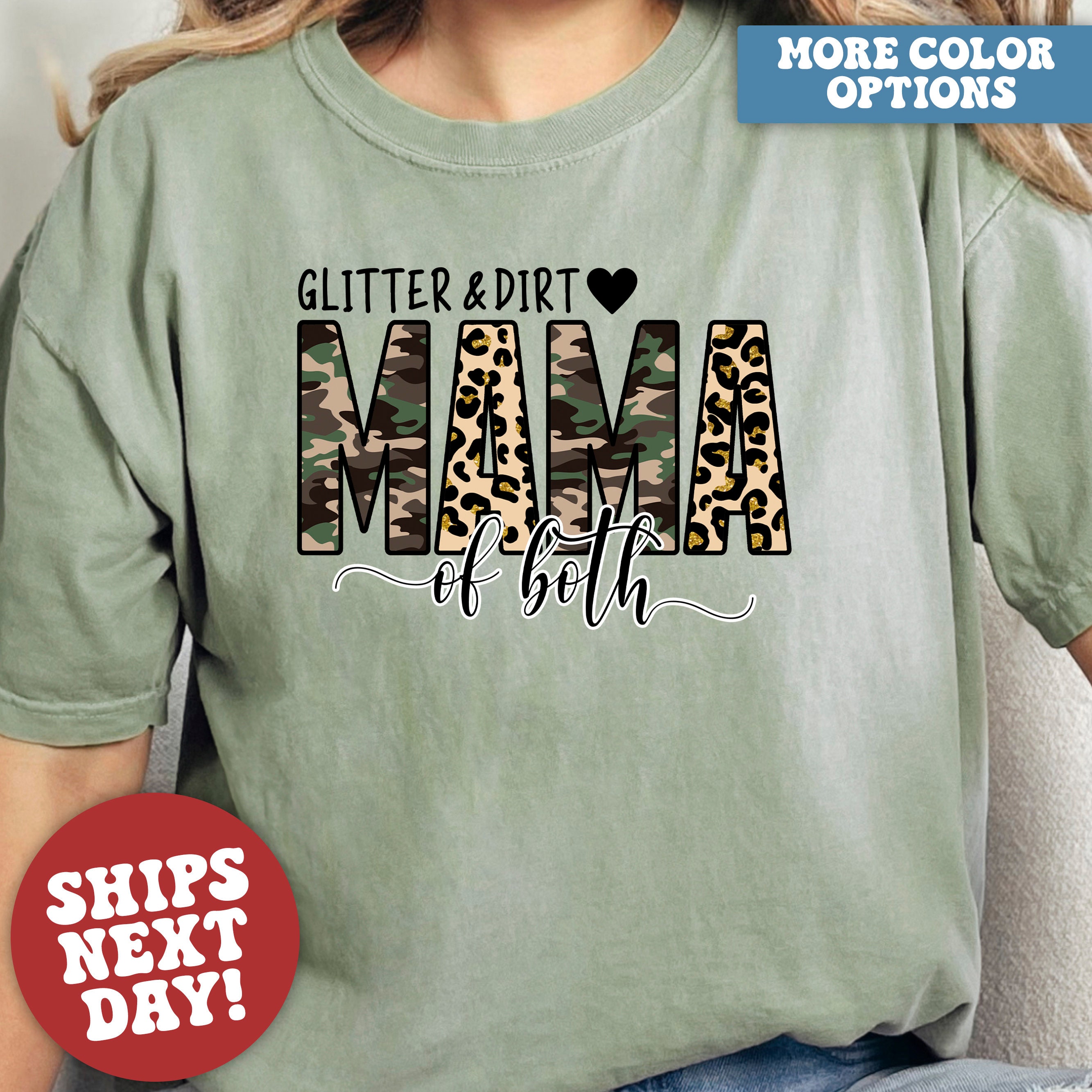 glitter and dirt mama of both shirt cute mom t shirt for mothers day unique mom gift for boy and girl moms atrr9 scaled