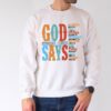 god says dad is protected sweatshirt christian dad apparel with bible verses retro quotes for fathers day gifts 262mp