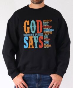 god says dad is protected sweatshirt christian dad apparel with bible verses retro quotes for fathers day gifts 2jaoz