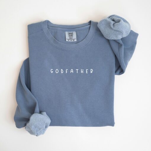 godfather sweatshirt for baptism proposal unique godparent gift idea best goddad apparel qk2jw scaled