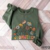 godmother proposal shirt with wildflowers est 2023 best godparent gift for mothers day and baptism celebrations mdqbu