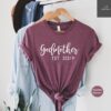 godmother shirt will you be my godmother t shirt personalized gift for godmother mothers day christmas gift v6nwr