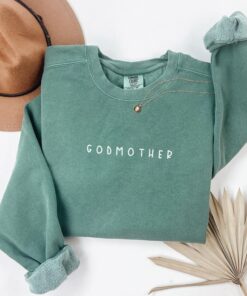 godmother sweatshirt gift for baptism godparent proposal godmama crewneck unique godmother apparel kruab