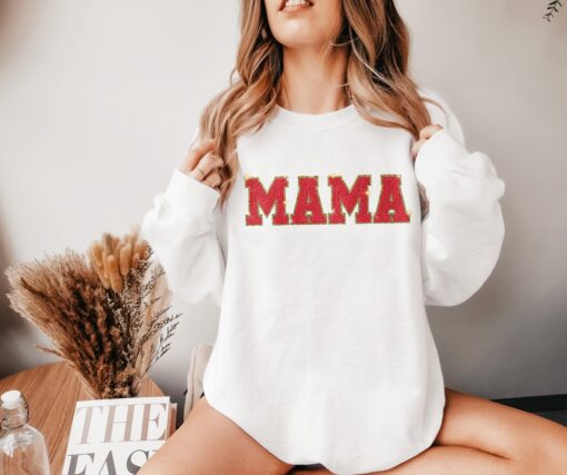 gold glitter mom hoodie best mom sweatshirt for birthday gifts cute mama shirt unique mom life apparel gp3gi scaled