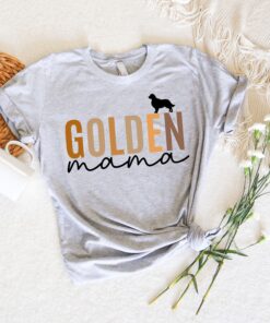 golden mama shirt for dog lovers golden retriever sweatshirt cute dog owner crewneck golden dog sweater zundx