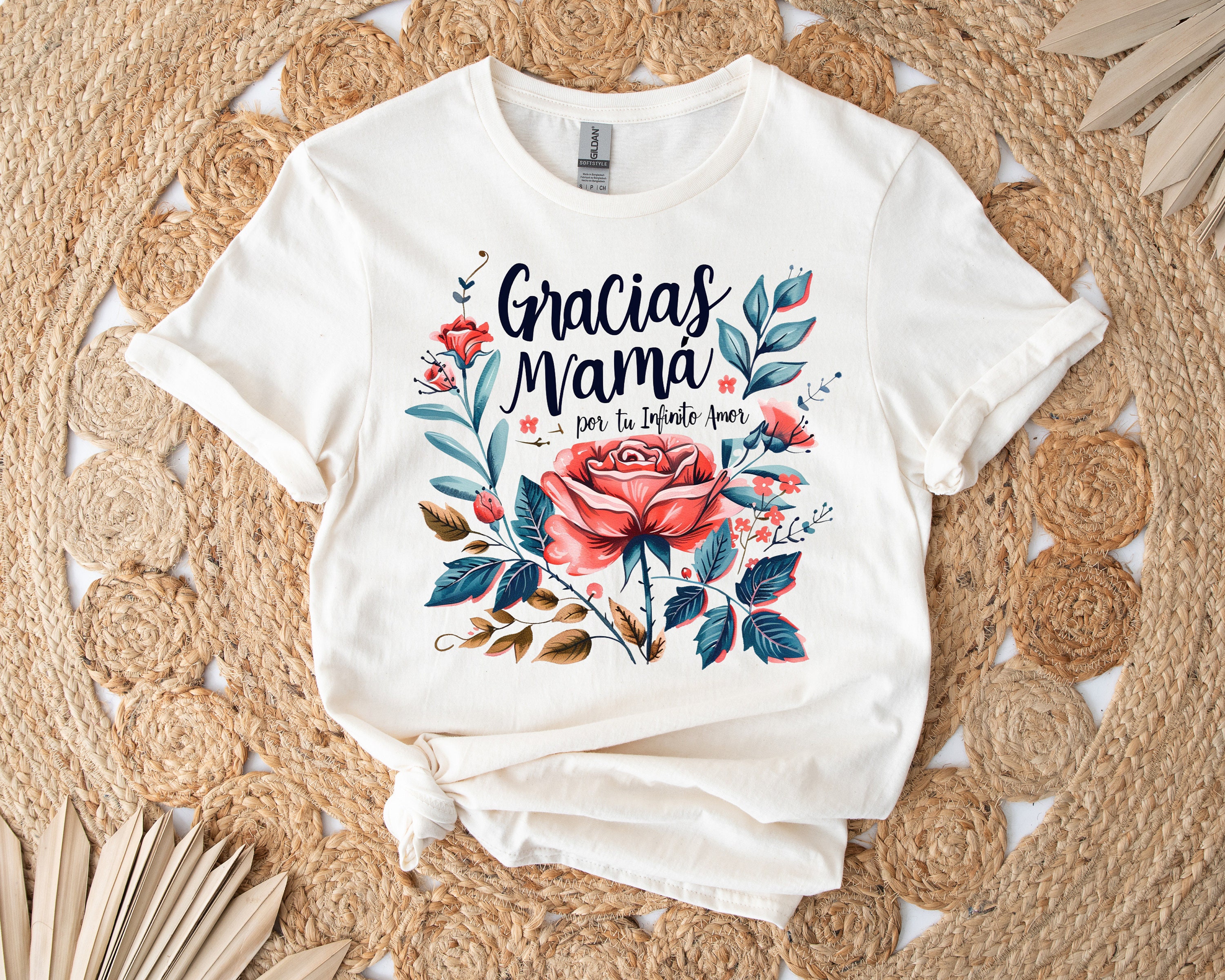 gracias mama shirt with floral design for mexican moms spring motherhood sweatshirt best mom ever gift s0eua scaled