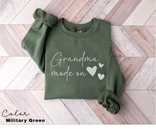 grandma mode on sweater and t shirt for new grandmother vintage nana shirt mothers day gift fu2aj