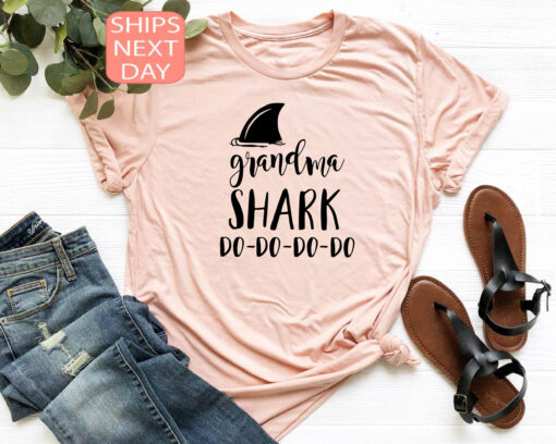 grandma shark do do do shirt for family fun cute shark t shirt best grandma shirt unique grandma gifts j6340