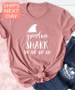 grandma shark do do do shirt for family fun cute shark t shirt best grandma shirt unique grandma gifts lften