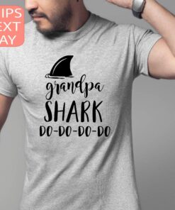 grandpa shark do do do shirt for dad funny fathers day shirt family t shirt unique grandpa gift for shark lovers 7kpzf