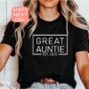 great auntie est 2025 shirt baby announcement tee best aunt shirts promoted to auntie unique gift for sister mxydz