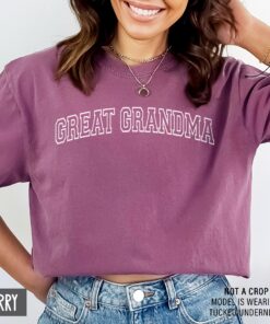 great grandma shirt for mothers day pregnancy announcement baby reveal unique great grandma birthday gift w97lo