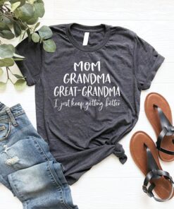 great grandma shirt for pregnancy announcement and baby reveal unique gift for great grandma birthday tee wvfdr