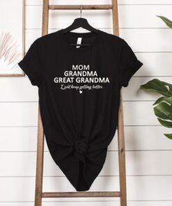 great grandma shirt for pregnancy announcement and mothers day gift unique gifts for mom and nana family baby reveal shirt y9bg5