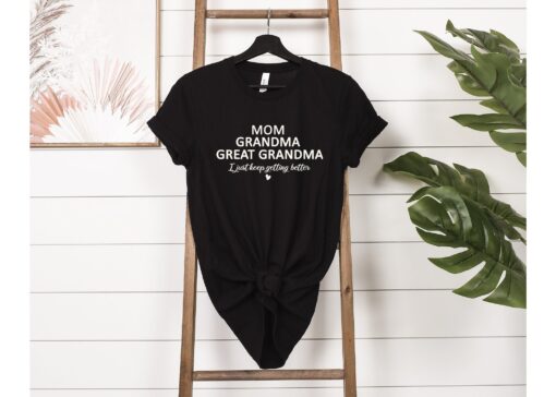 great grandma shirt for pregnancy announcement and mothers day gift unique gifts for mom and nana family baby reveal shirt y9bg5