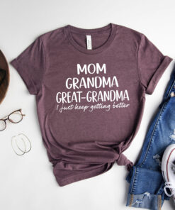 great grandma shirt for pregnancy announcement baby reveal to family unique gift for great grandma birthday celebration tee vsep3