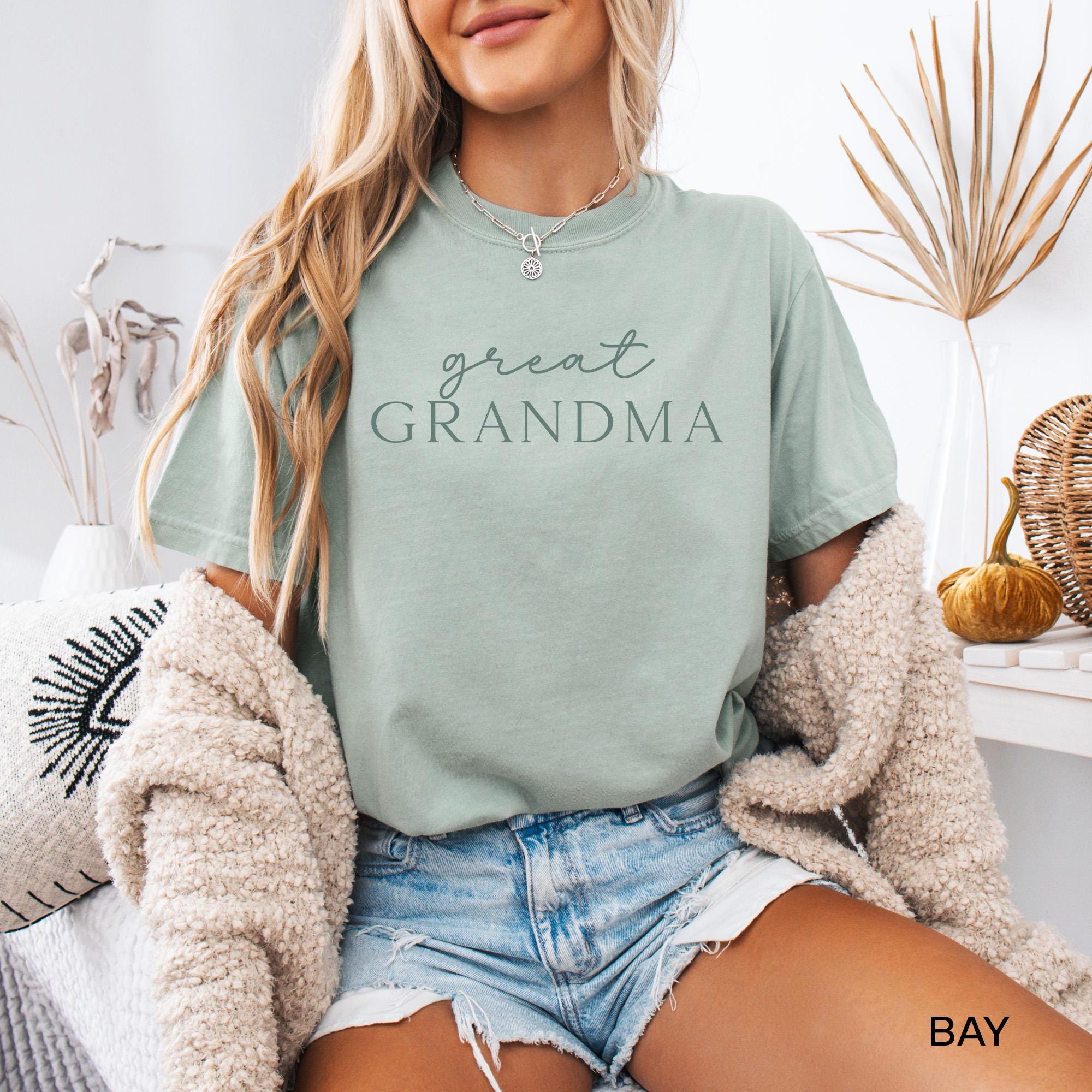 great grandma shirt for pregnancy reveal baby announcement gift funny t shirt for great grandma to be mu5ds